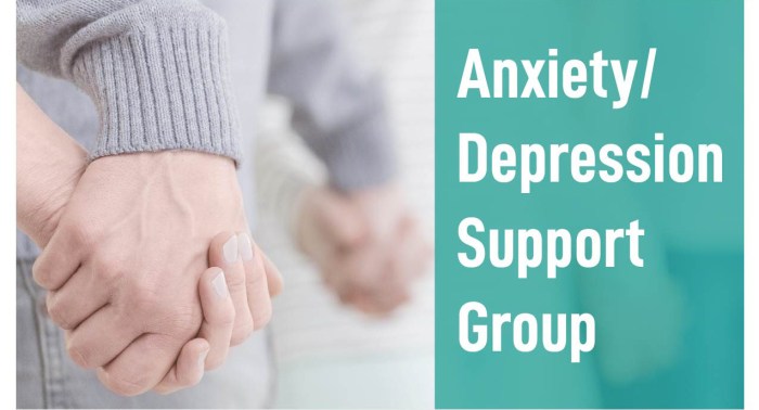 Depression and anxiety support groups